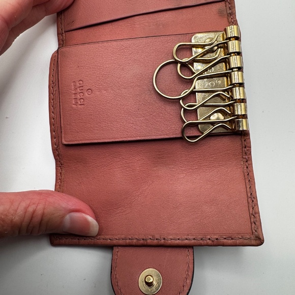 GUCCI HEART PINK KEY CLES - Picture 4 of 4